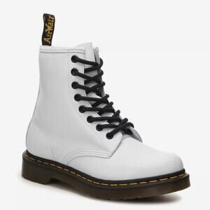 Unisex Dr. Martens 1460Y Boots in White Womens Size 7 Mens Size 6
